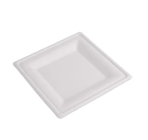 Talerz z trzciny cukrowej kwadratowy 15cm, 50szt