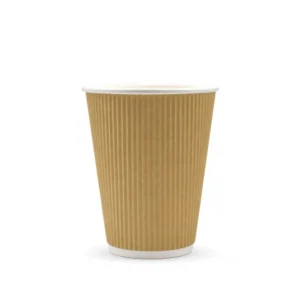 Kubek papierowy karbowany 250 ml